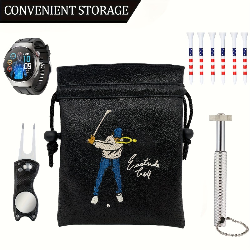 조임끈으로 닫는 휴대용 골프 가방 - 내구성이 뛰어난  - Golf Equipment Drawing 리뷰 및 가격