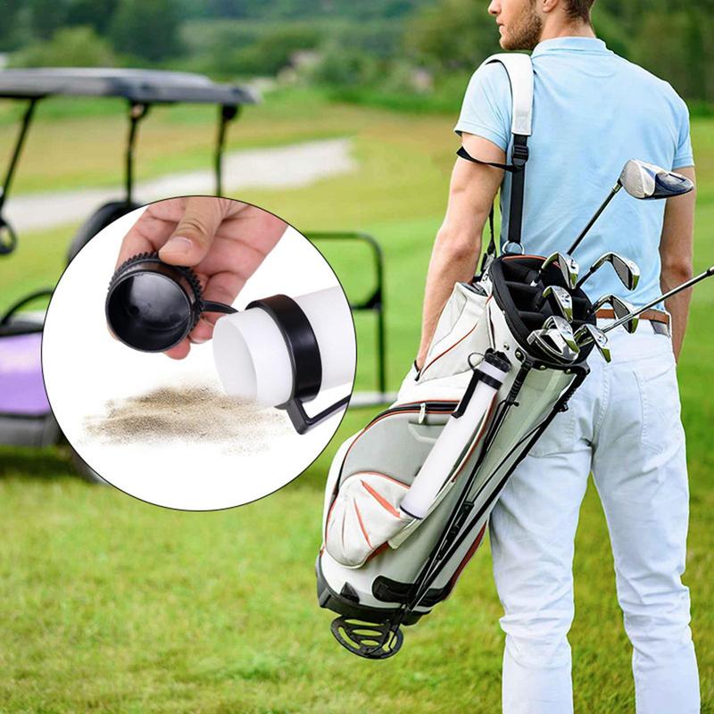 휴대용 푸시 카트 모래 병, 뚜껑이 달린 모래 튜브,  - Golf Equipment Youtube 리뷰 및 가격