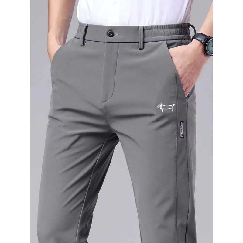 봄 남성 골프 의류 비즈니스 레저 탄성 골프 바지 세련 - Golf Equipment And Accessories 리뷰 및 가격
