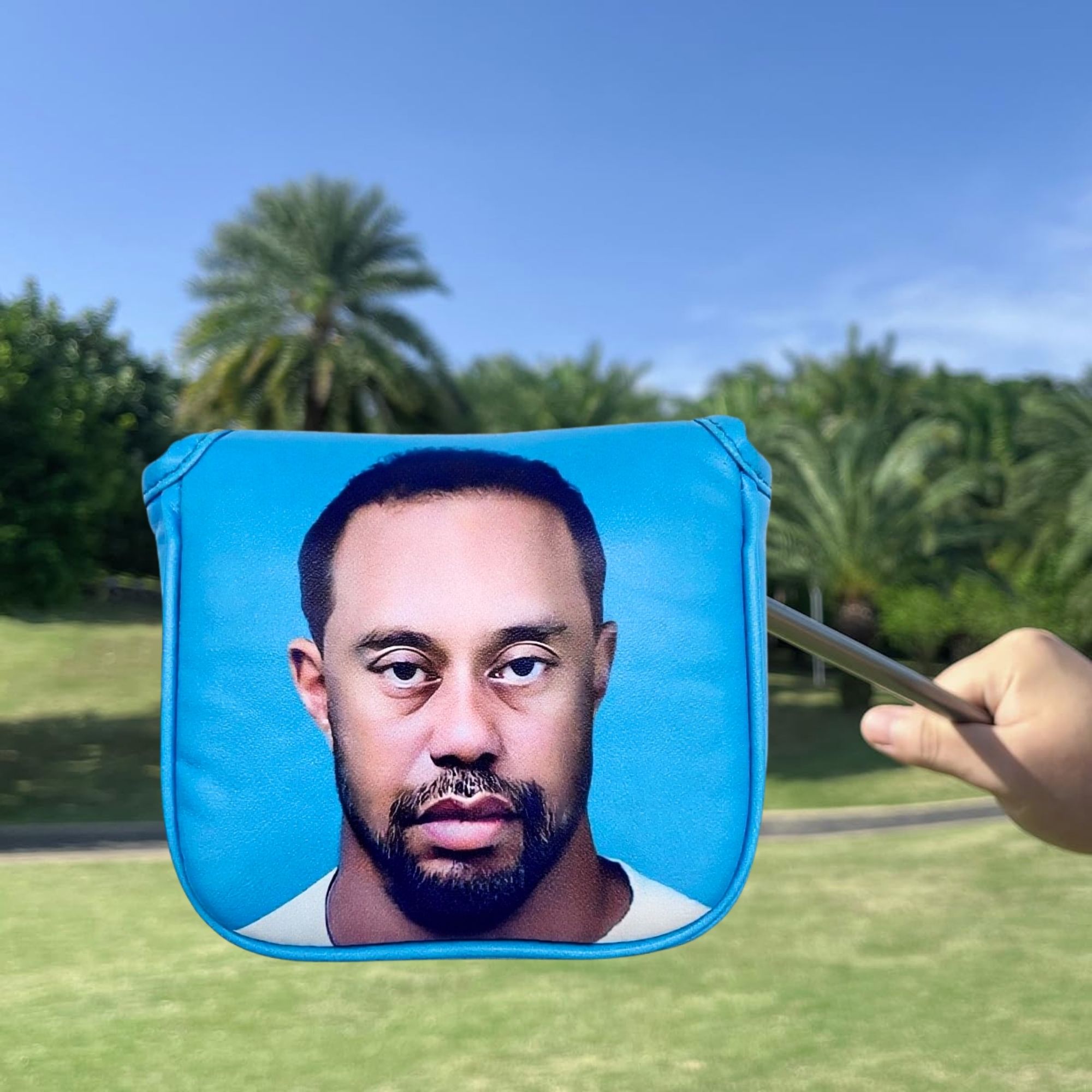 재미있는 골프 말렛 퍼터 헤드 커버 골프 선물, 남녀  - Golf Equipment And Accessories 리뷰 및 가격